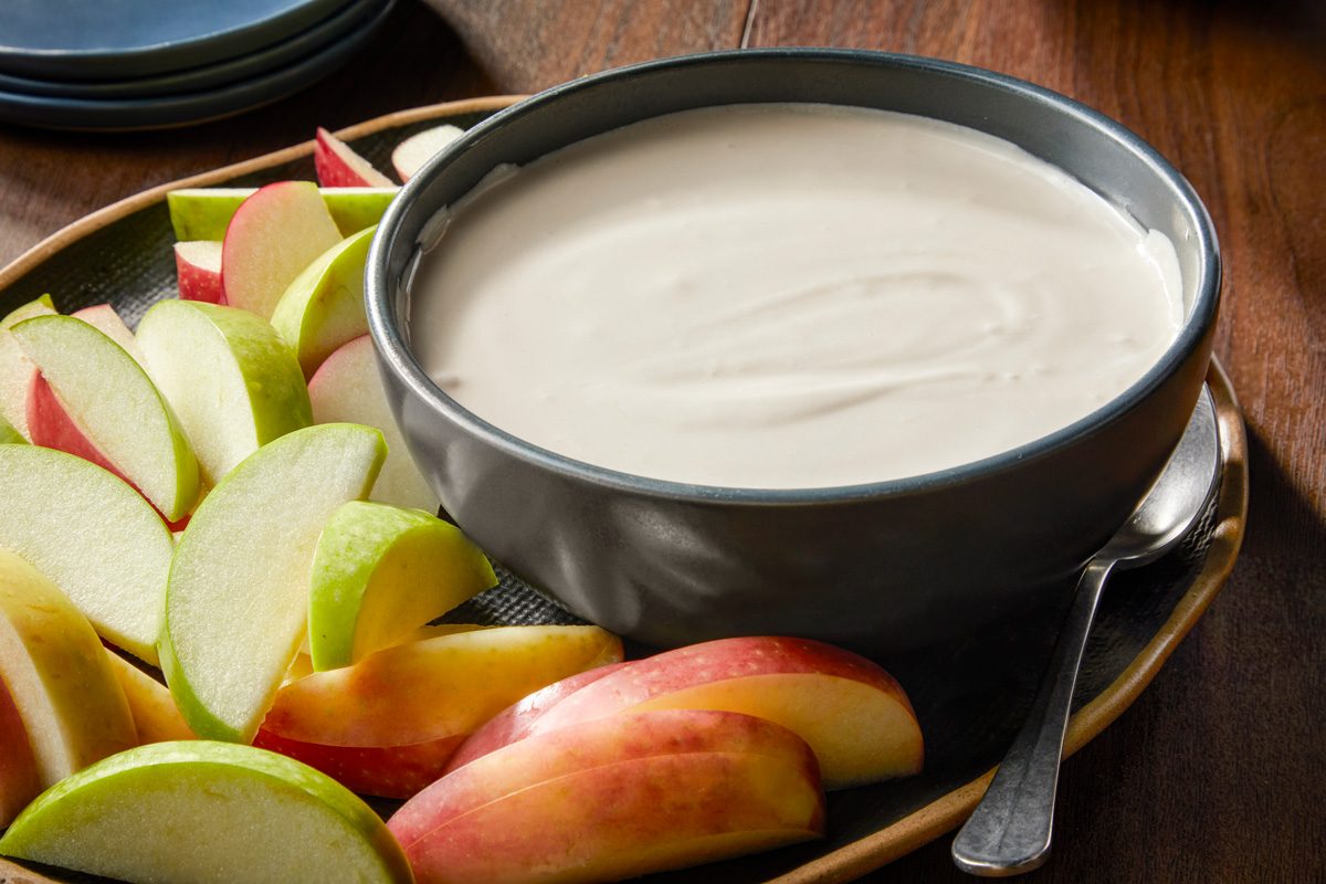 Apple Dip With Marshmallow Fluff