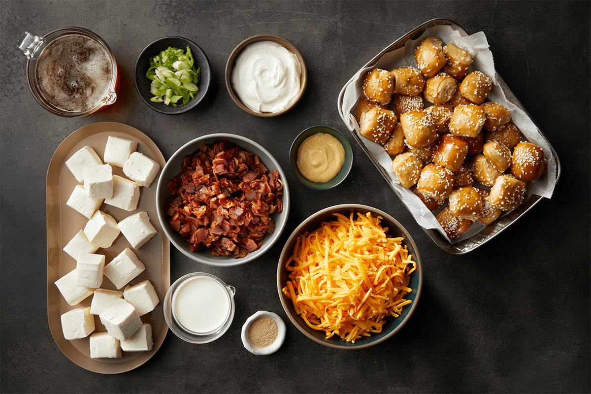 Bacon Beer Cheese Dip Ingredients