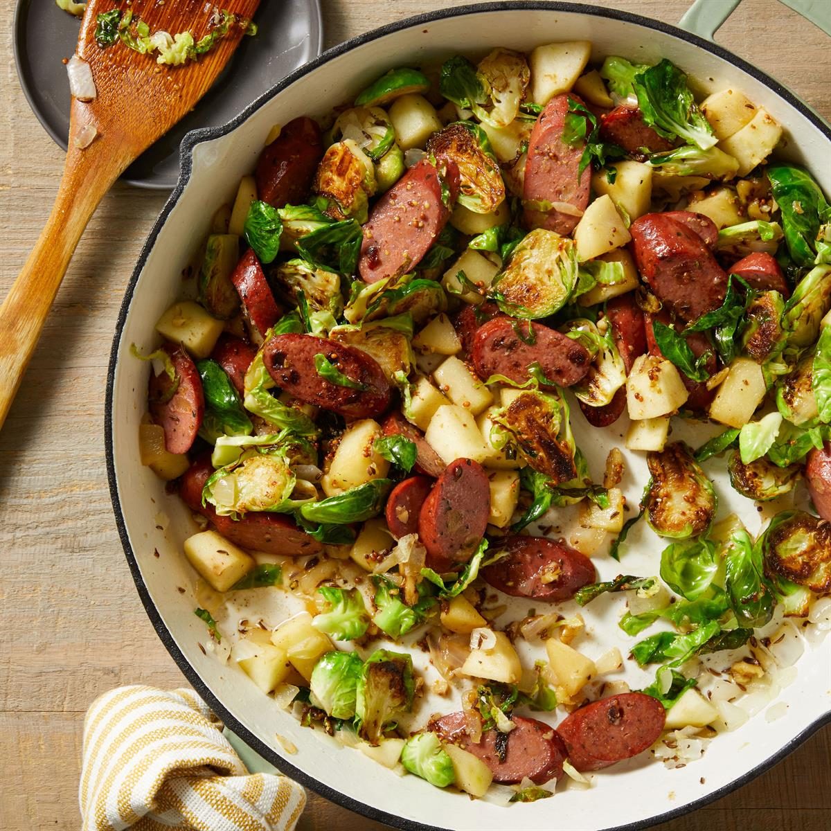 Bavarian Apple Sausage Hash