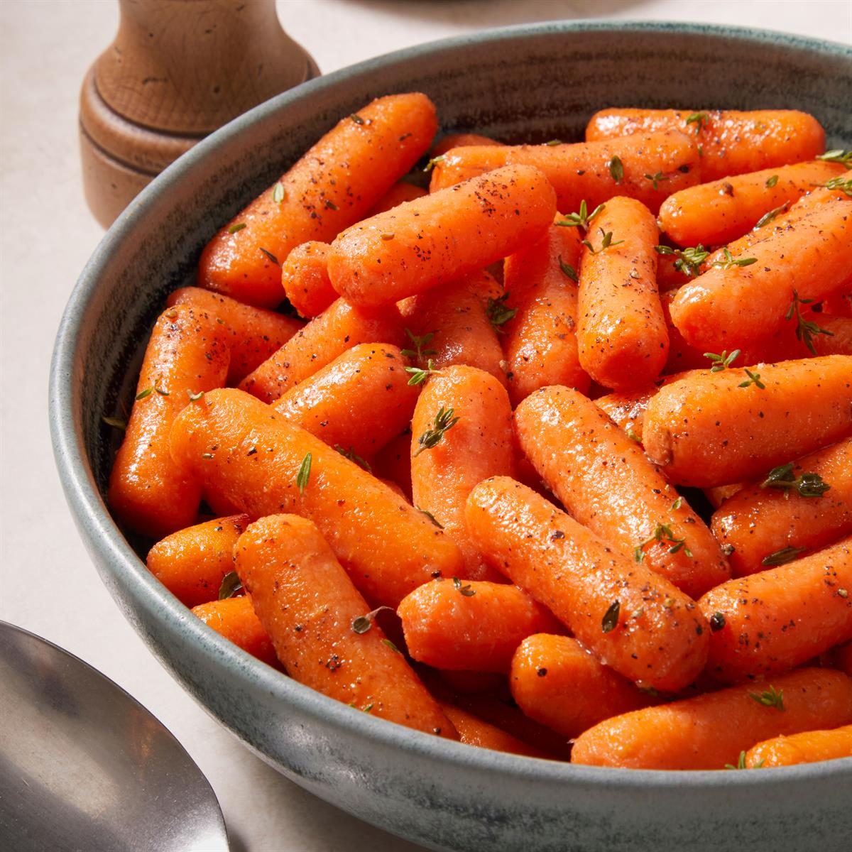 Maple-Glazed Baby Carrots
