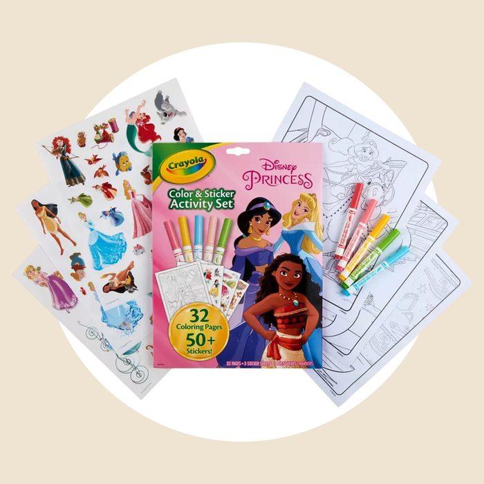 Crayola Princess Color & Sticker Activity Set Via Target.com