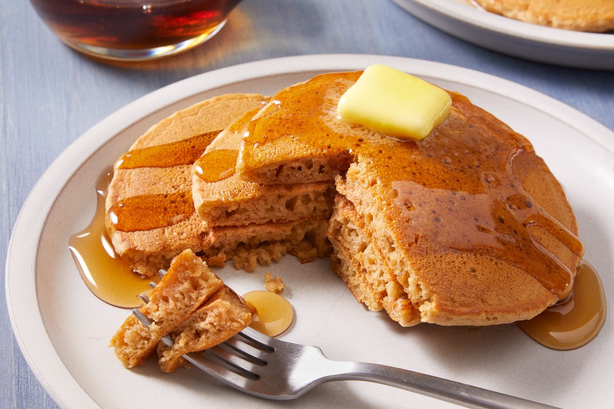 Gingerbread Pancakes With Pancake Mix