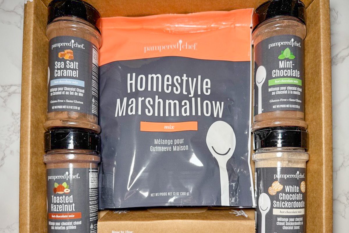 Pampered Chef Hot Chocolate Gift Set