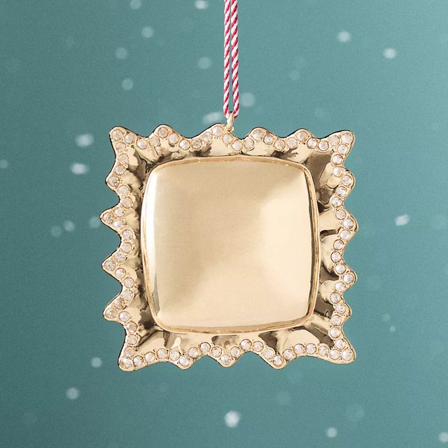 Baublebar X Anthropologie Jeweled Pasta Ornament Via Anthropologie.com