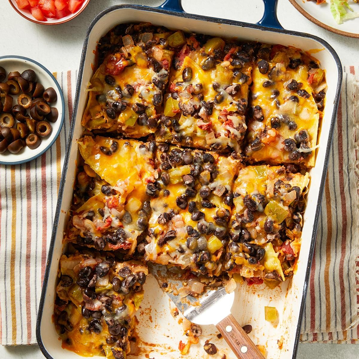 Black Bean Tortilla Casserole