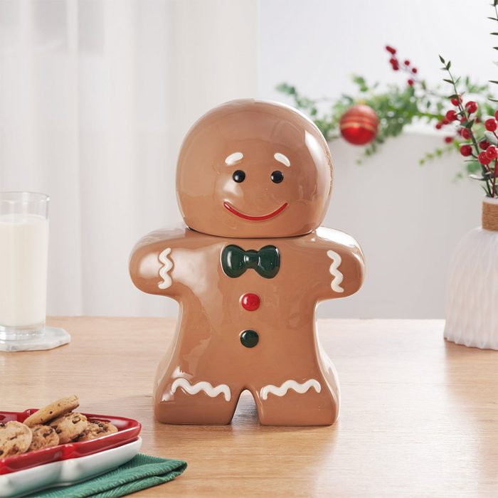 Gingerbread Man Cookie Jar Via Walmart.com