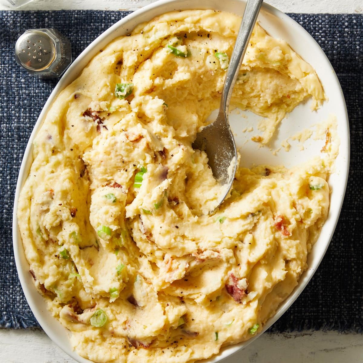 Slow-Cooker Loaded Mashed Potatoes