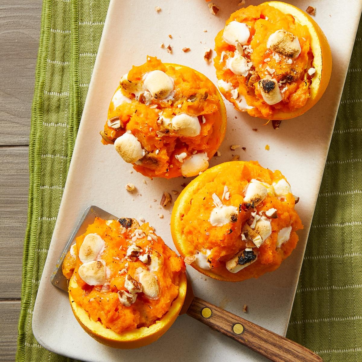 Sweet Potato Orange Cups