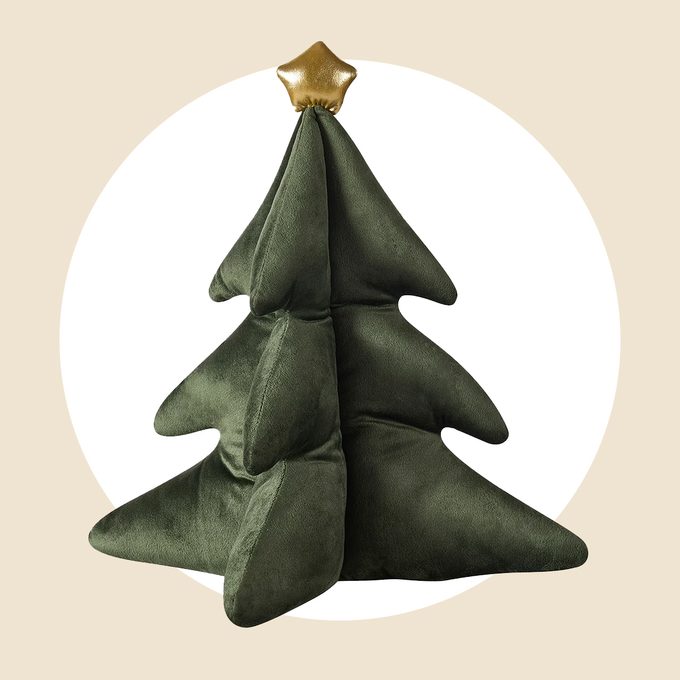 Texas House Christmas Collection Walmart Tree Pillow