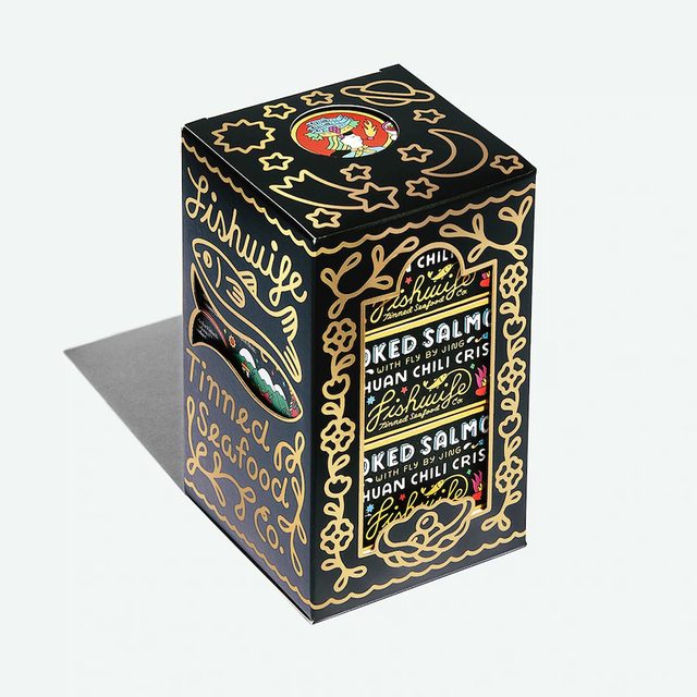 Smoked Salmon With Fly By Jing Chili Crisp